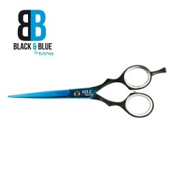 Ciseaux droit 14cm "Black&Blue Nile"