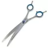 Ciseaux courbe 19 / 20cm "Diamond Platea" pour le toilettage du chien