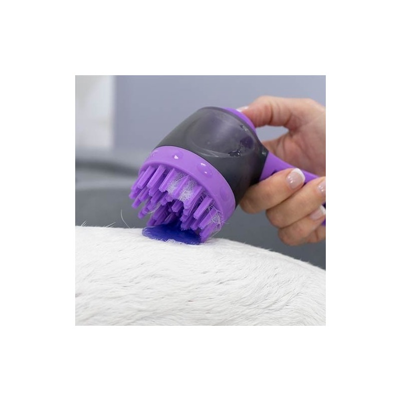 Brosse de massage pour le bain