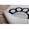 Tapis Gris "Patte" - Pet Rebellion chez Distrigroom (57 x 110 cm)