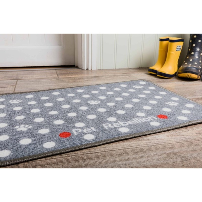 Tapis Dinner - Dotty Grey