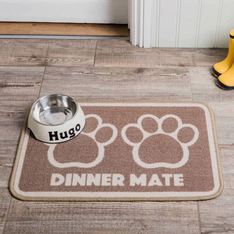 Tapis "Dinner Mate - Biscuit" - Pet Rebellion (40 x 60 cm)