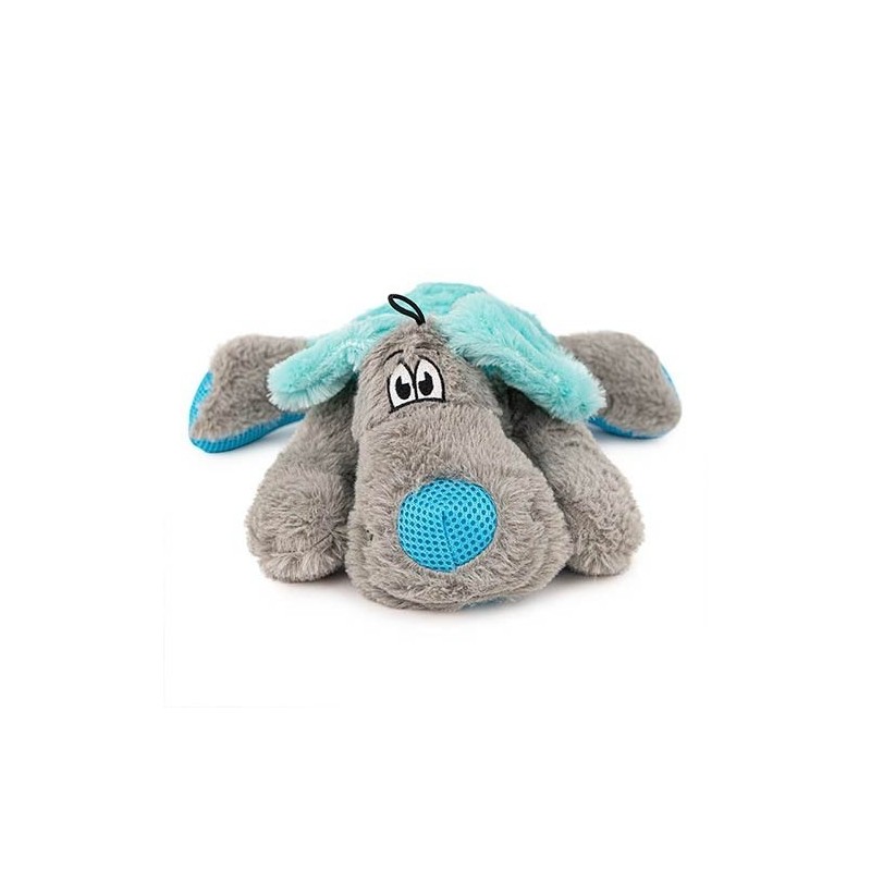 Peluche chien bleu
