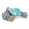 Peluche chien bleu
