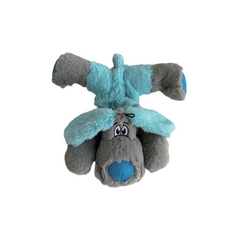 Peluche chien bleu