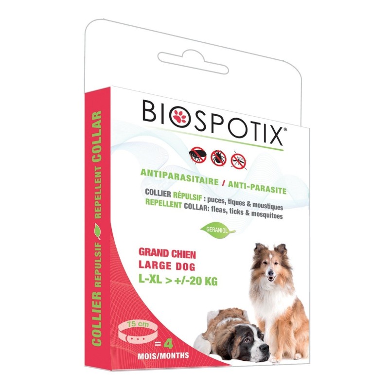 Biospotix Collier répulsif pour grand chien