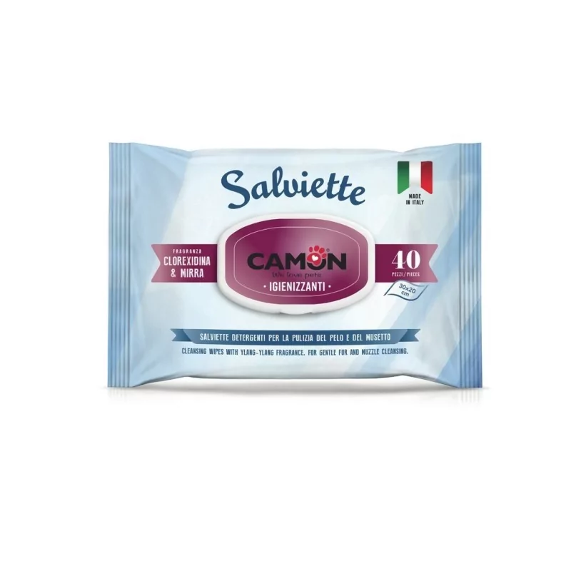 Lingettes Clorexidina & mirra