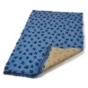 Tapis absorbent bleu clair avec pattes