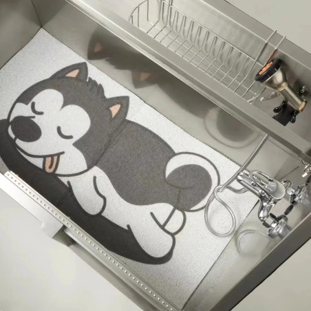 Tapis antidérapant rectangulaire