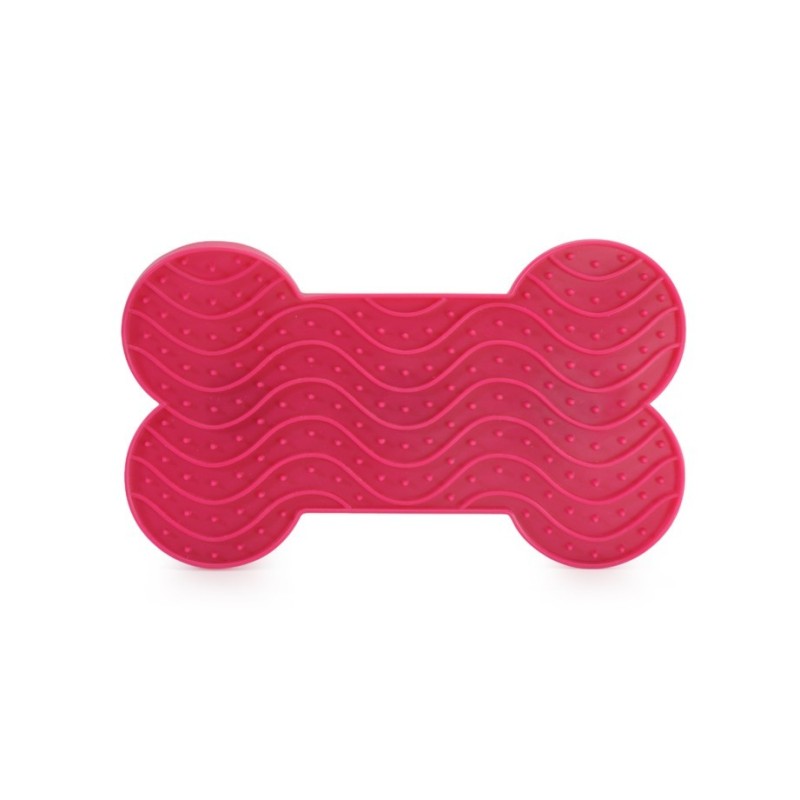 Tapis de léchage pour chien avec ventouses – Silicone antistress / Distrigroom