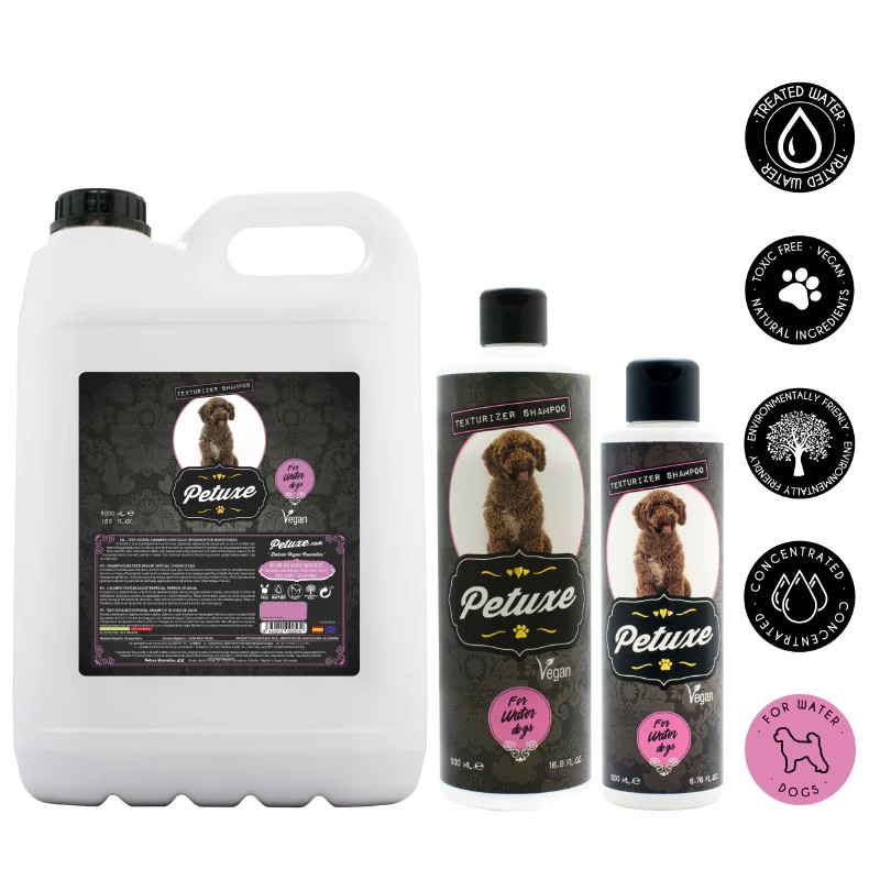 Petuxe Shampoo Wasserhunde | Hydratation & Locken | Vegan