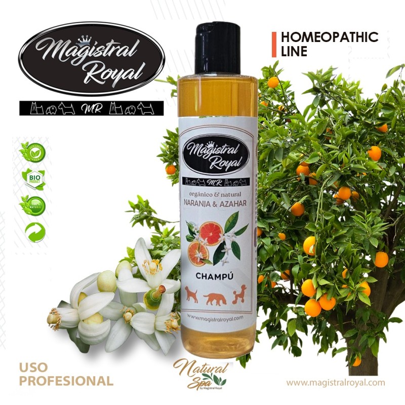 Shampooing orange et azahar