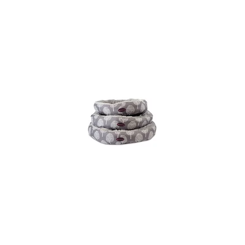 Coussin Donut pour chien "Winter Trees"