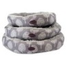 Coussin Donut pour chien "Winter Trees"