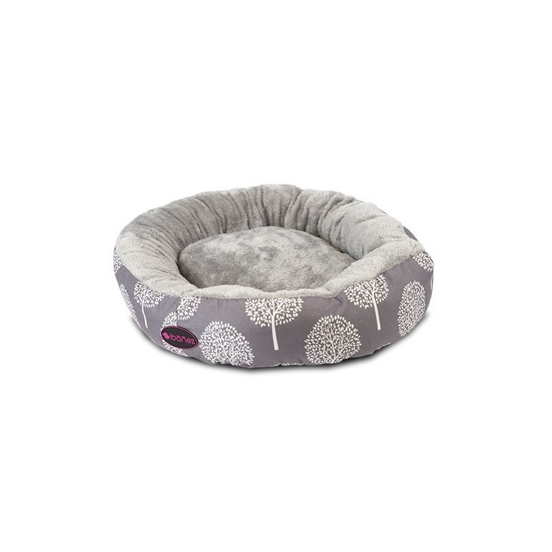 Coussin Donut pour chien "Winter Trees"