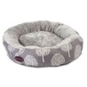 Coussin Donut pour chien "Winter Trees"