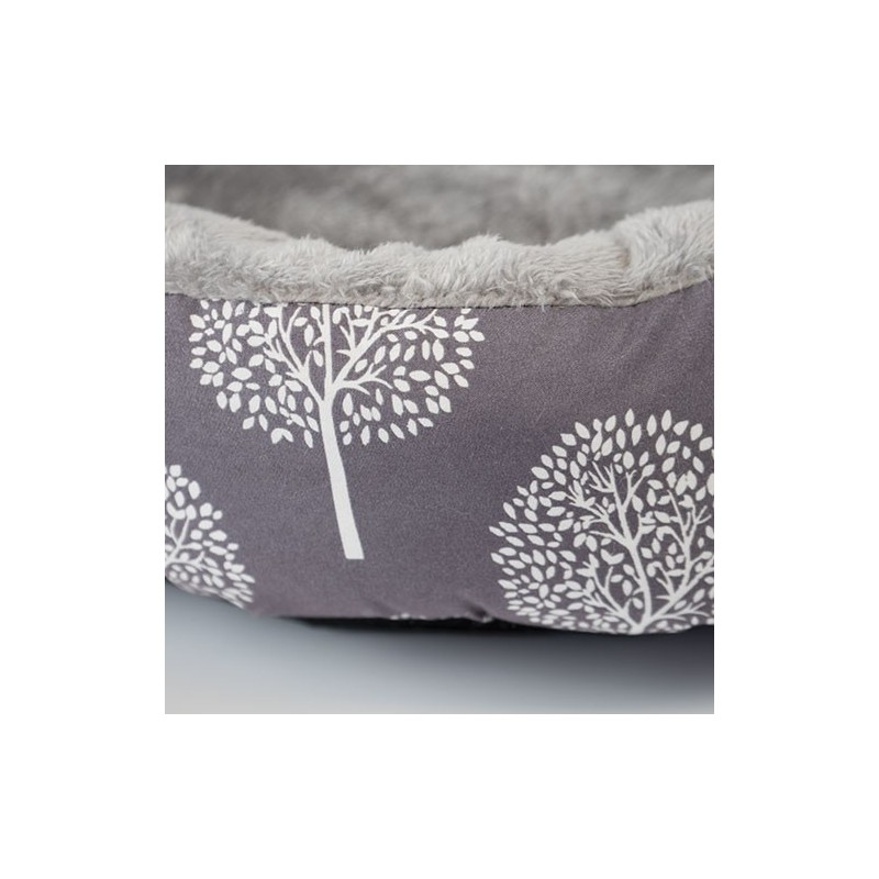 Coussin Donut pour chien "Winter Trees"